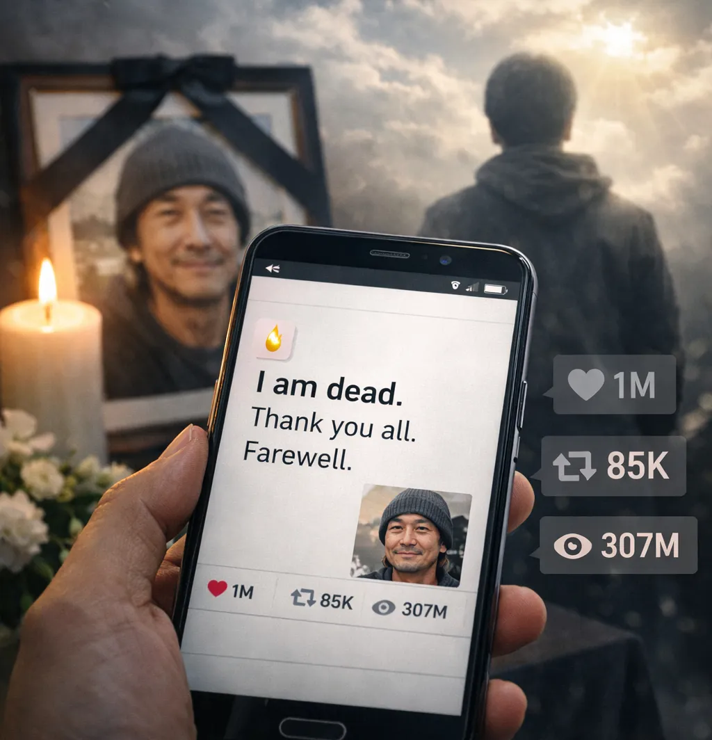 ‘I am dead’: Japanese man’s posthumous social media post touches netizens